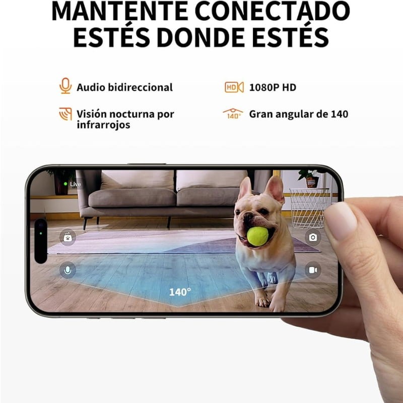 Petkit Yumshare Solo Con Cámara Blanco - funciones de la cámara integrada