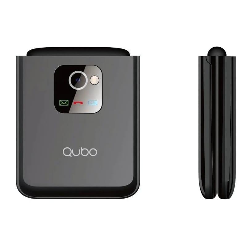 Qubo X-10 Negro - Teléfono Móvil para Personas Mayores - cámara