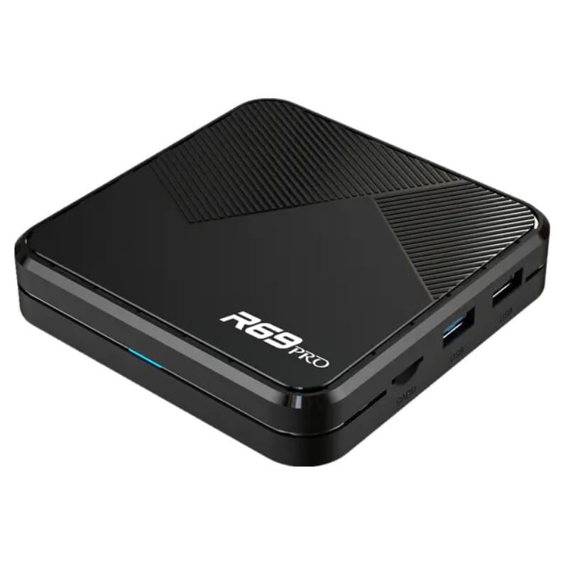 R69 Pro 2Go/16Go 8K WiFi 6 Android 14 - Vue à 45 degrés