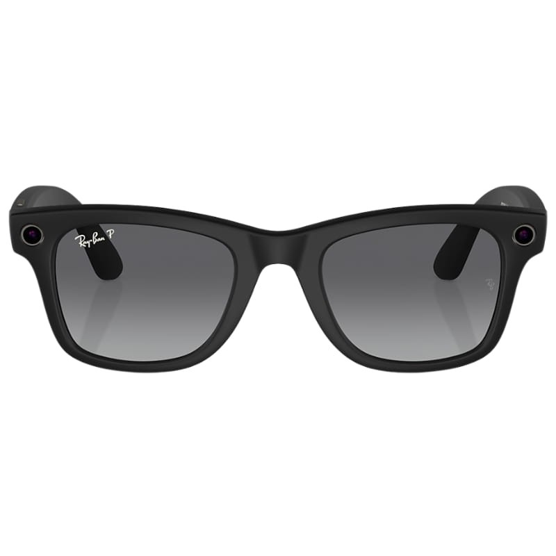 Ray-Ban Meta Wayfarer Negro Mate - vista frontal