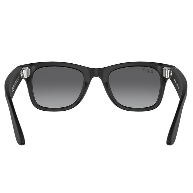 Ray-Ban Meta Wayfarer Negro Mate - vista trasera