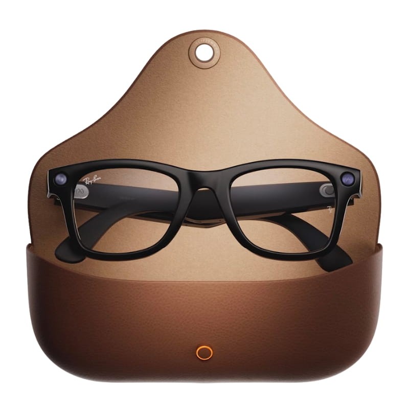 Ray-Ban Meta Wayfarer Negro Mate - estuche de carga