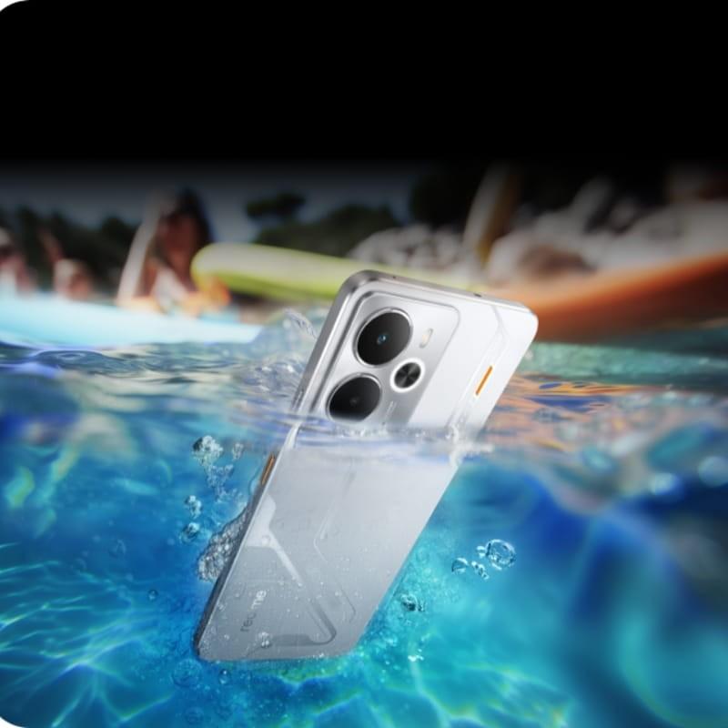 Realme 14 5G 12GB/256GB Plata - resistencia al agua