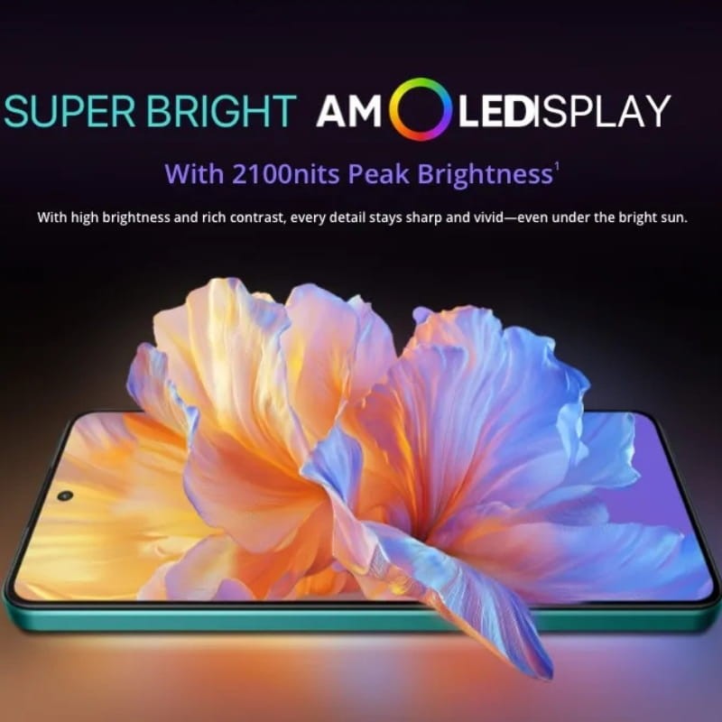 Realme 14T 5G 8GB/256GB Preto - caraterísticas de visualização