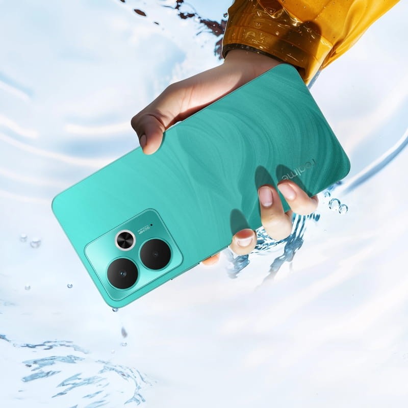 Realme 14T 5G 8GB/256GB Verde - resistencia al agua