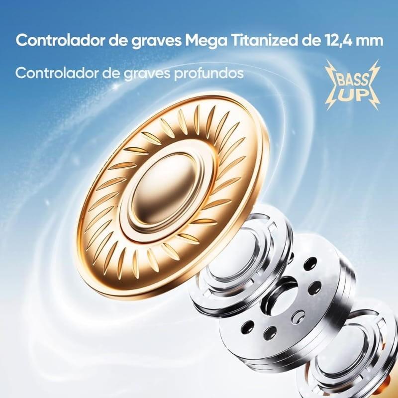 Realme Buds Air 7 Vert avec annulation du bruit (ANC) - coordonnées des contrôleurs