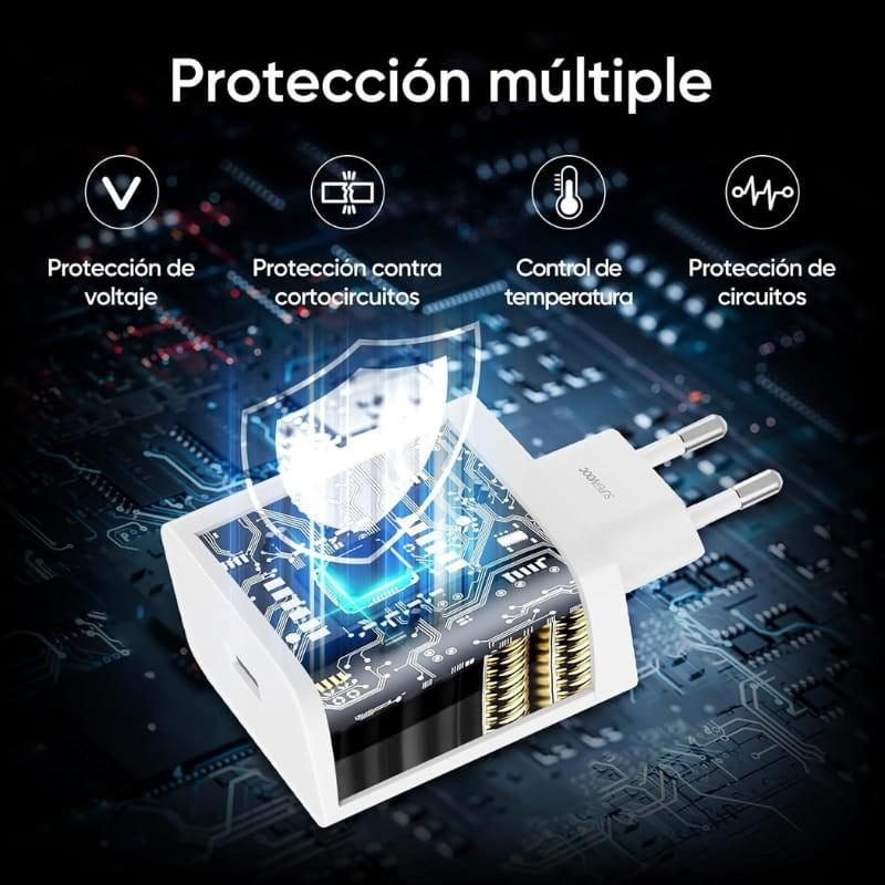 Realme SUPERVOOC 45W USB-A Blanco - protección múltiple