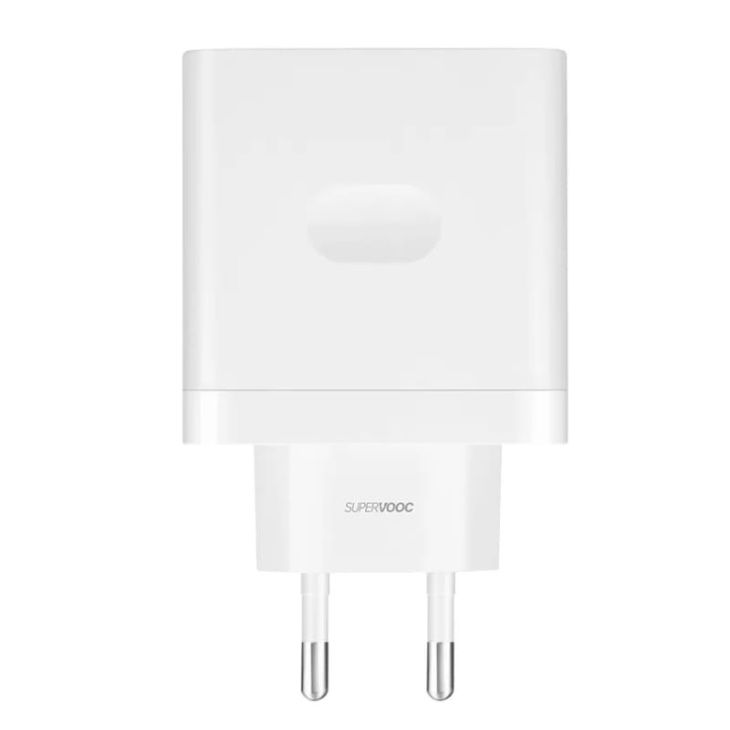 Realme SUPERVOOC 67W USB-A Blanco - vista frontal