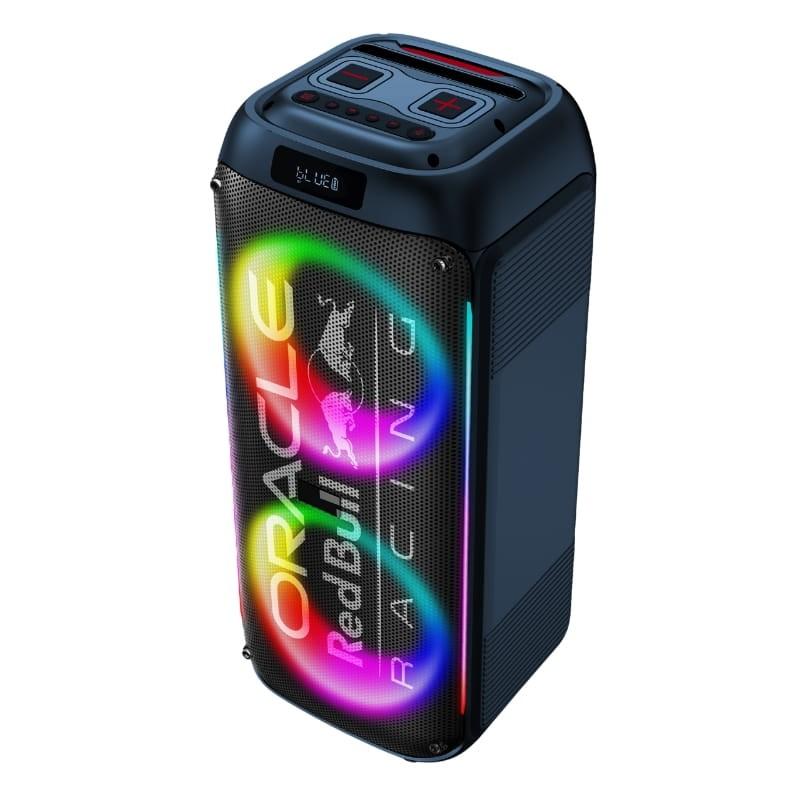 Red Bull Racing Paddock 40W RGB Azul - Altifalante Bluetooth - Vista a 45 graus