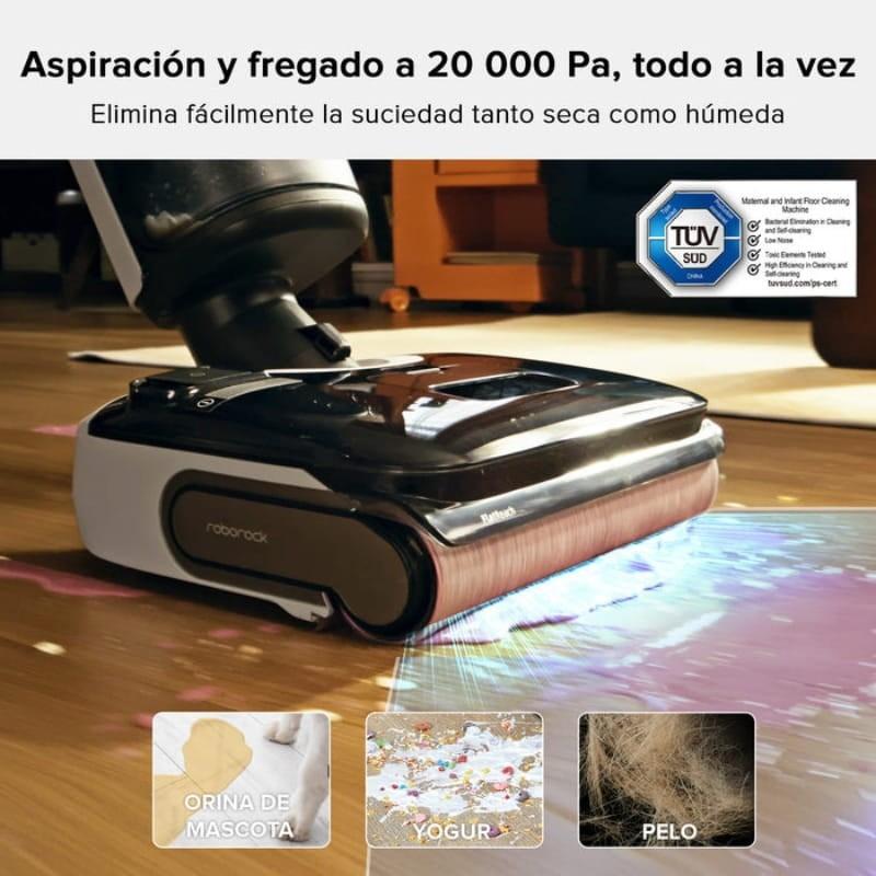 Roborock F25 870 ml Preto/Branco - potência de sucção