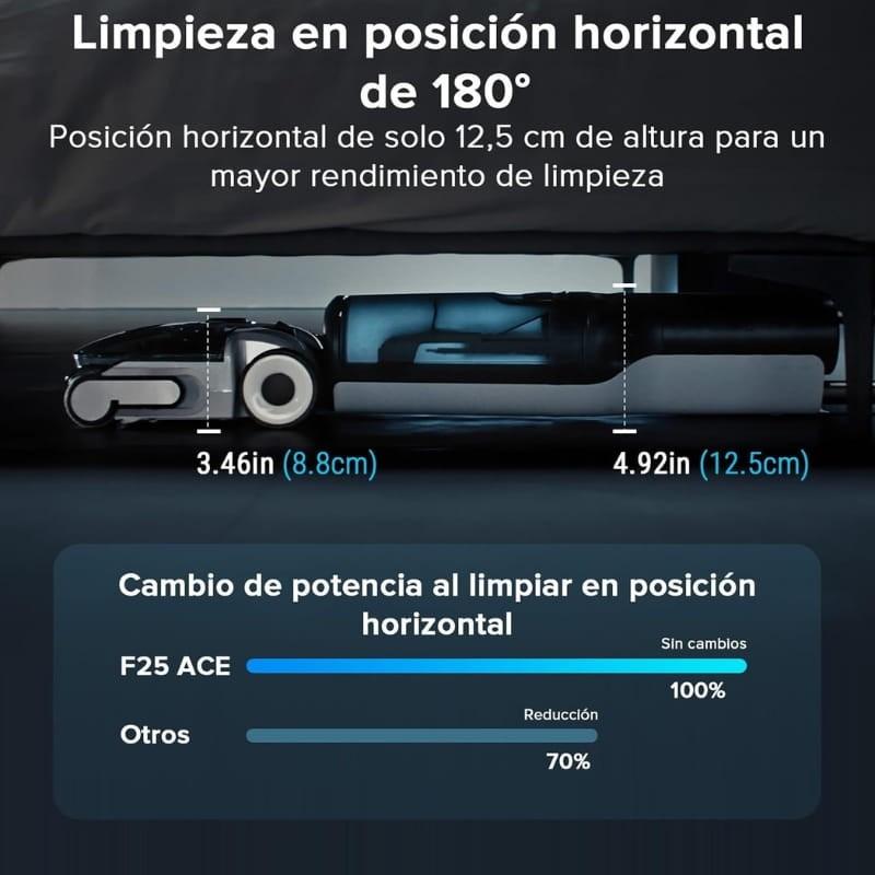 Roborock F25 ACE Combo - conceção flexível