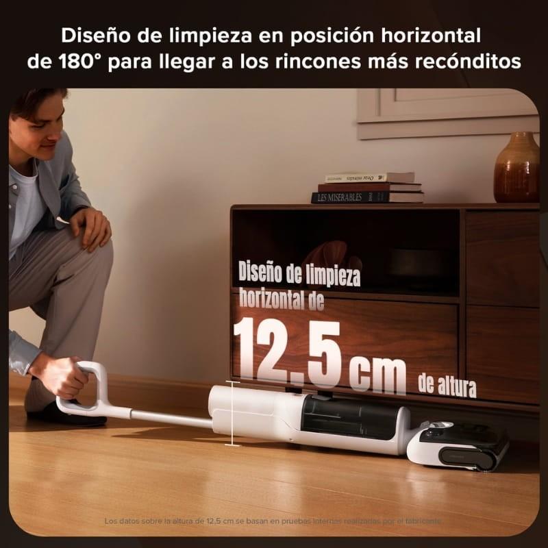 Roborock F25 RT 870 ml Blanc - conception flexible