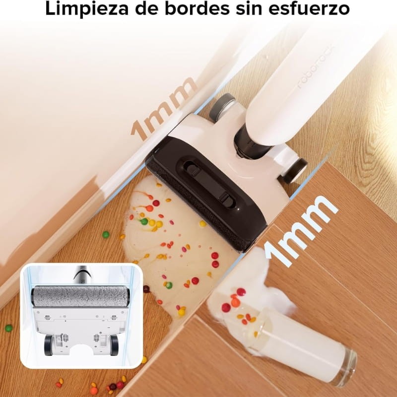 Roborock Flexi Pro 730 ml - limpieza sin bordes