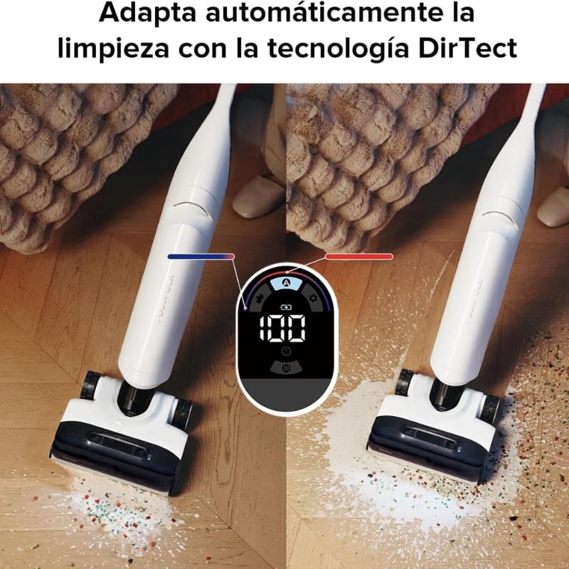 Roborock Flexi Pro 730 ml - tecnología dirTect