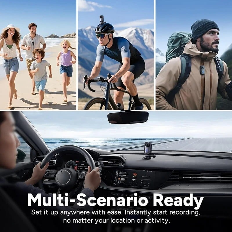 SJCAM C110 Negro - múltiples escenarios