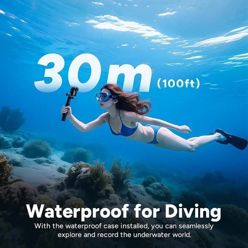 SJCAM C110 Negro - resistencia al agua