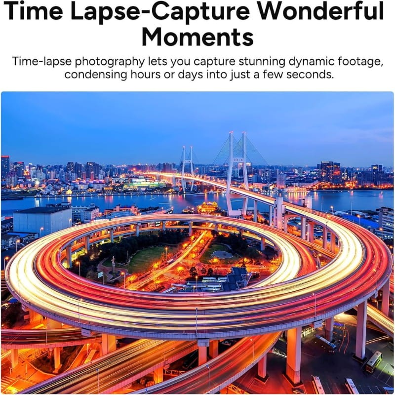 SJCAM C110 Negro - función lapso de tiempo