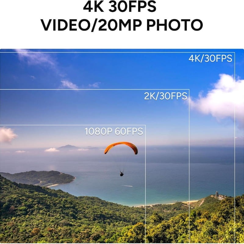 SJCAM C110+ Negro - resolución 4K