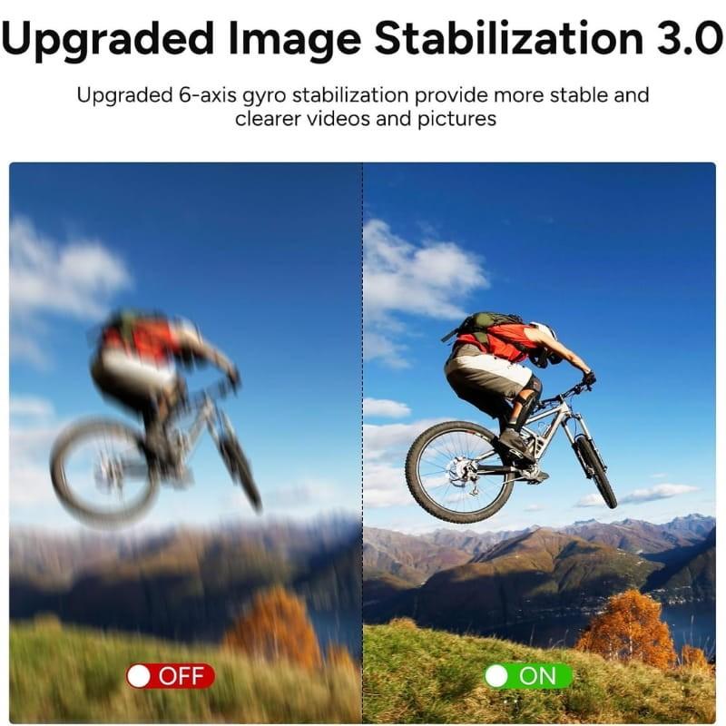 SJCAM C110+ Negro - estabilización de 6 ejes