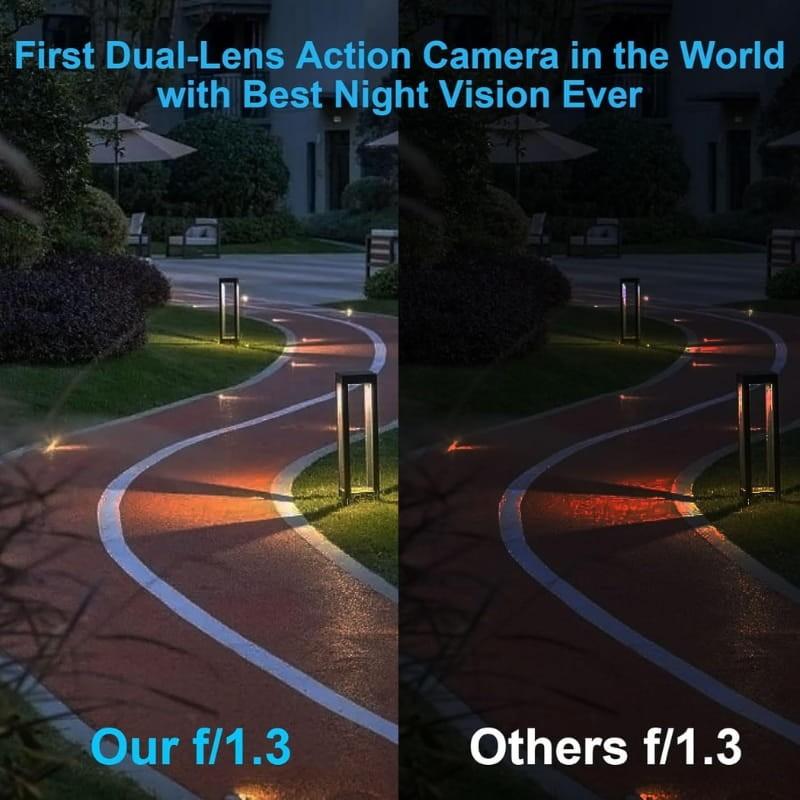 SJCAM SJ20 4K WiFi - Cámara Deportiva - visión nocturna