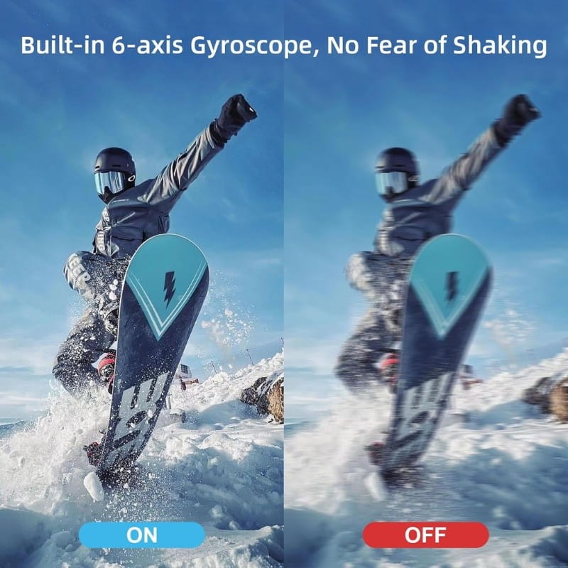 SJCAM SJ20 4K WiFi - Cámara Deportiva - estabilización de 6 ejes