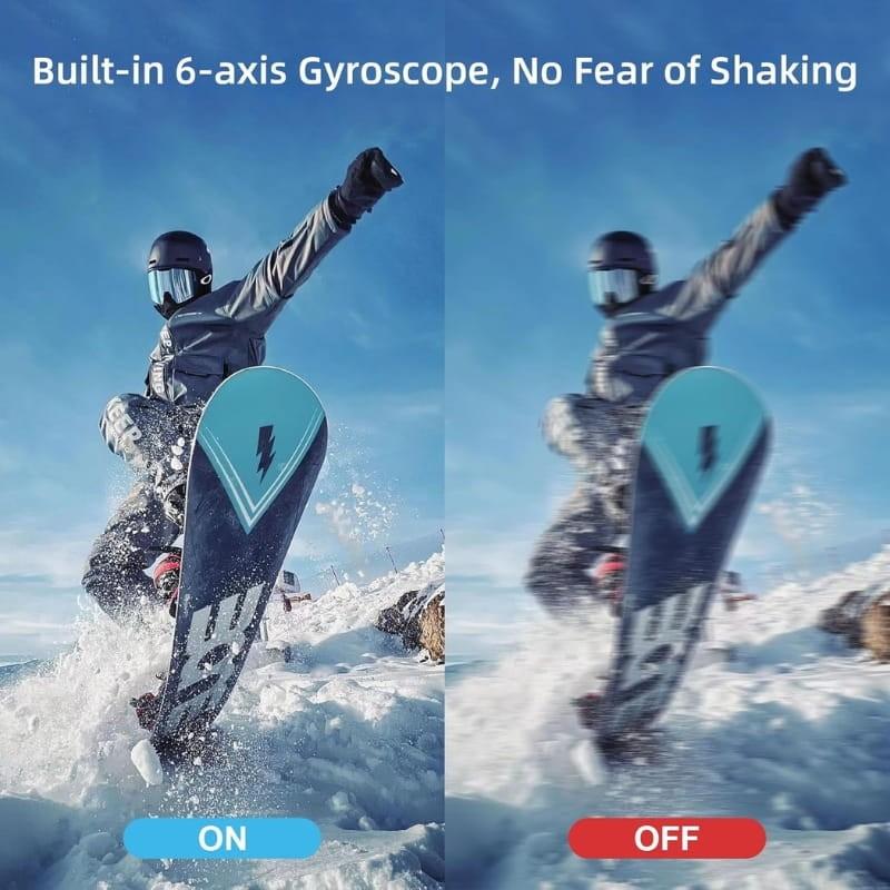 SJCAM SJ20 4K WiFi - Cámara Deportiva - estabilización de 6 ejes