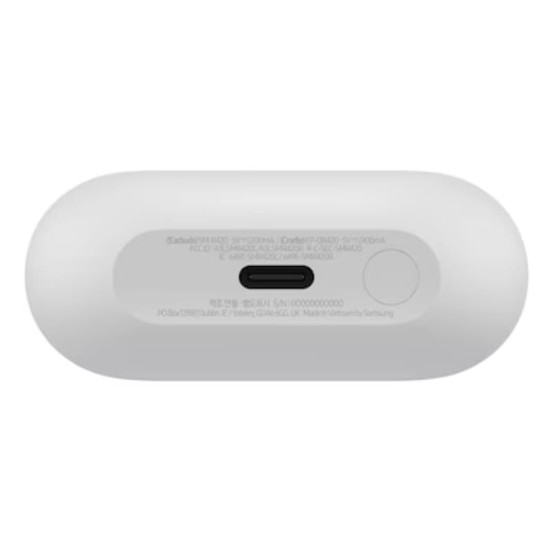 Samsung Galaxy Buds3 FE R420 Gris - puerto de carga