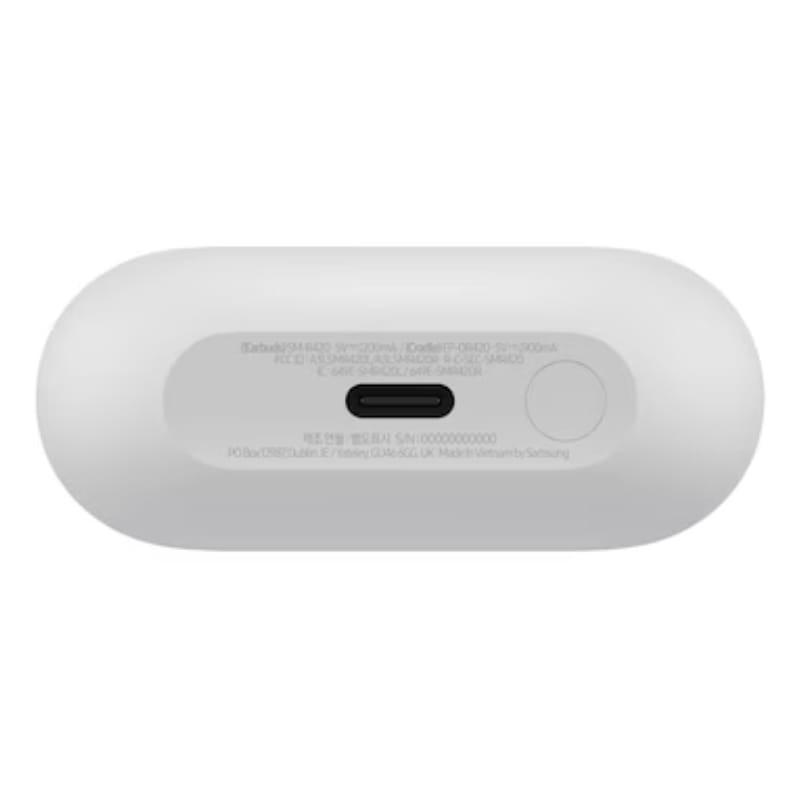 Samsung Galaxy Buds3 FE R420 Gris - puerto de carga
