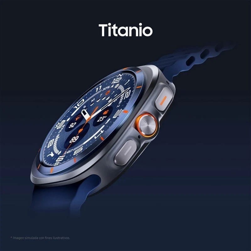 Samsung Galaxy Watch Ultra 2025 Plata Titanio - fabricado en titanio