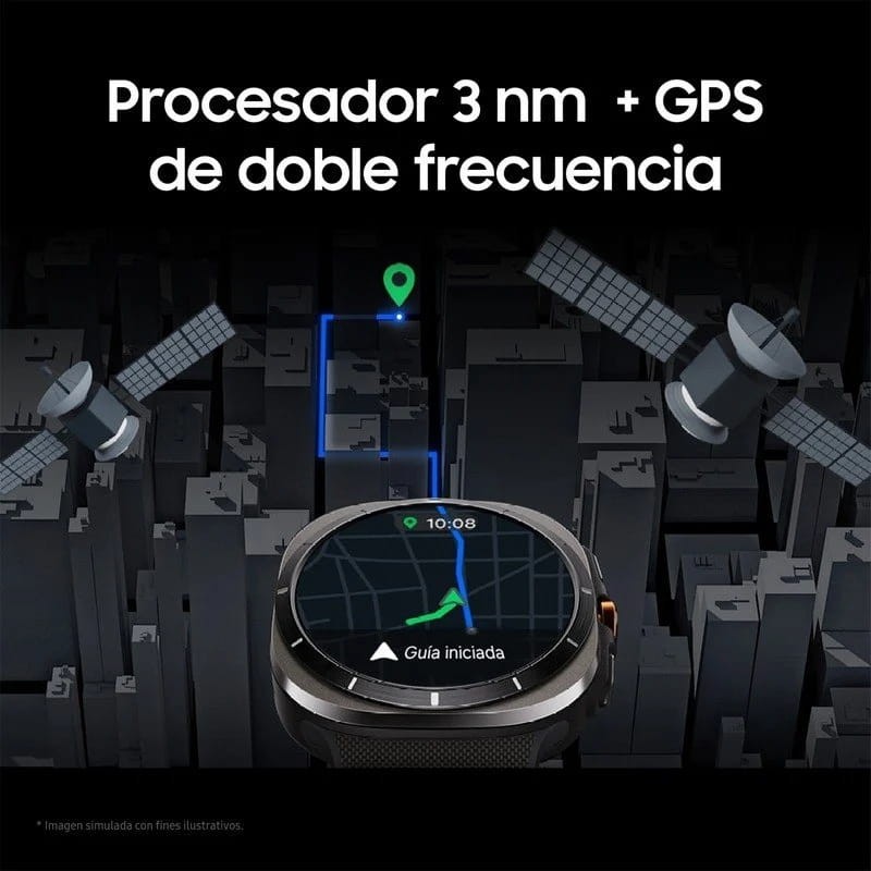 Samsung Galaxy Watch Ultra 2025 Plata Titanio - procesador 3nm