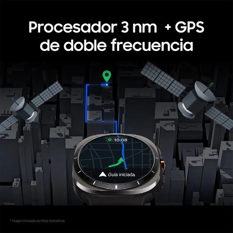 Samsung Galaxy Watch Ultra 2025 Plata Titanio - procesador 3nm