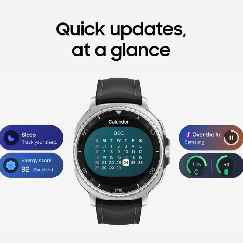 Samsung Galaxy Watch8 Classic 46mm LTE Negro - interfaz