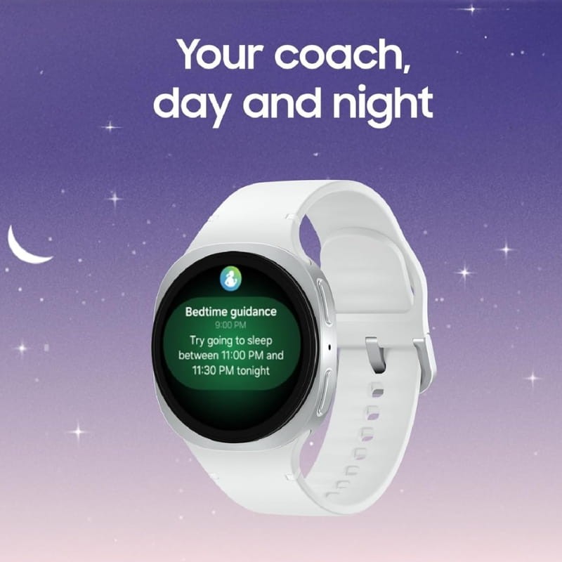 Samsung Galaxy Watch8 44 mm LTE Gris Oscuro - monitor de sueño