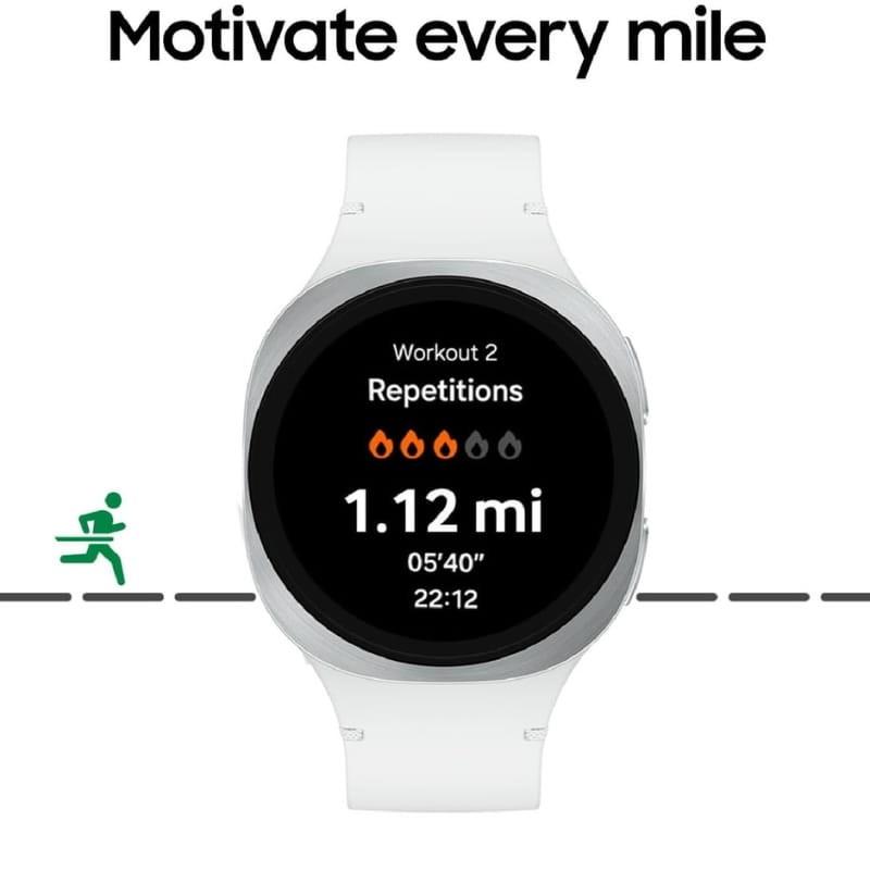 Samsung Galaxy Watch8 44 mm LTE Gris Oscuro - seguimiento de entrenamientos