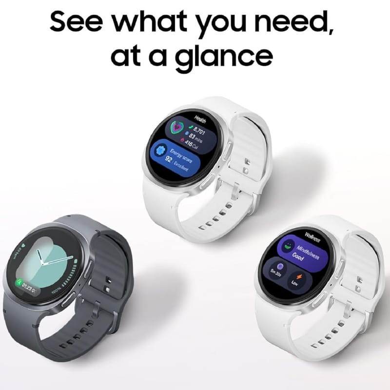 Samsung Galaxy Watch8 44 mm LTE Gris Oscuro - pantalla always on