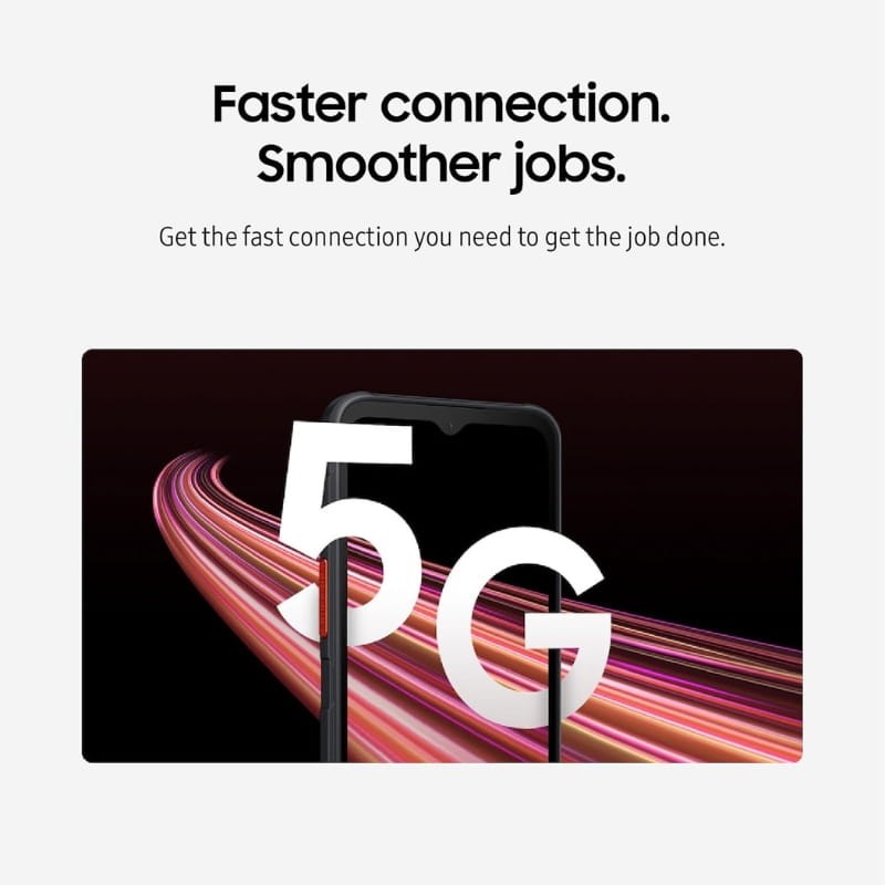 Samsung Galaxy XCover7 Pro 6GB/128GB Negro - conectividad 5G