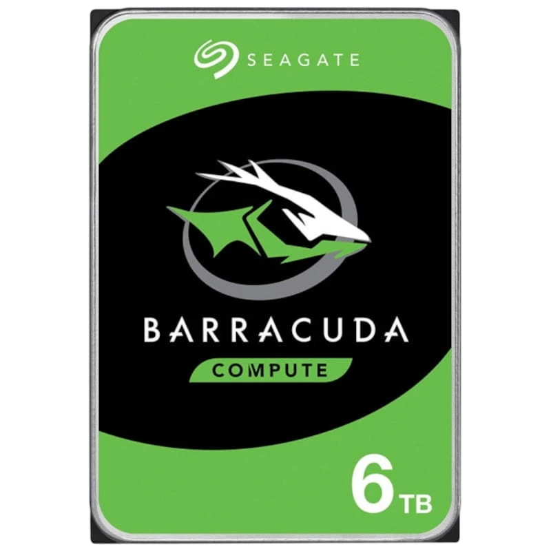 Seagate Barracuda 6TB ATA III - Disco rígido