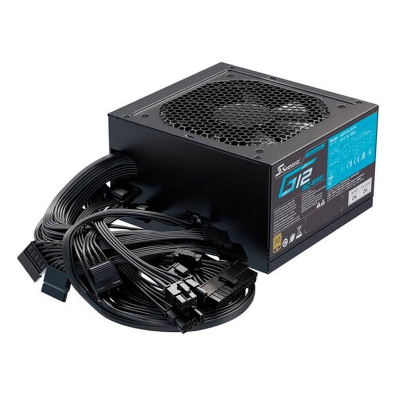 Seasonic G12-GC ATX 650W Noir - vue supérieure