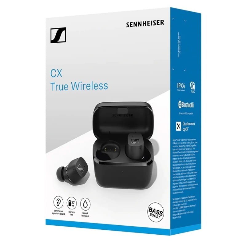 Sennheiser CX True Wireless Negro - embalaje