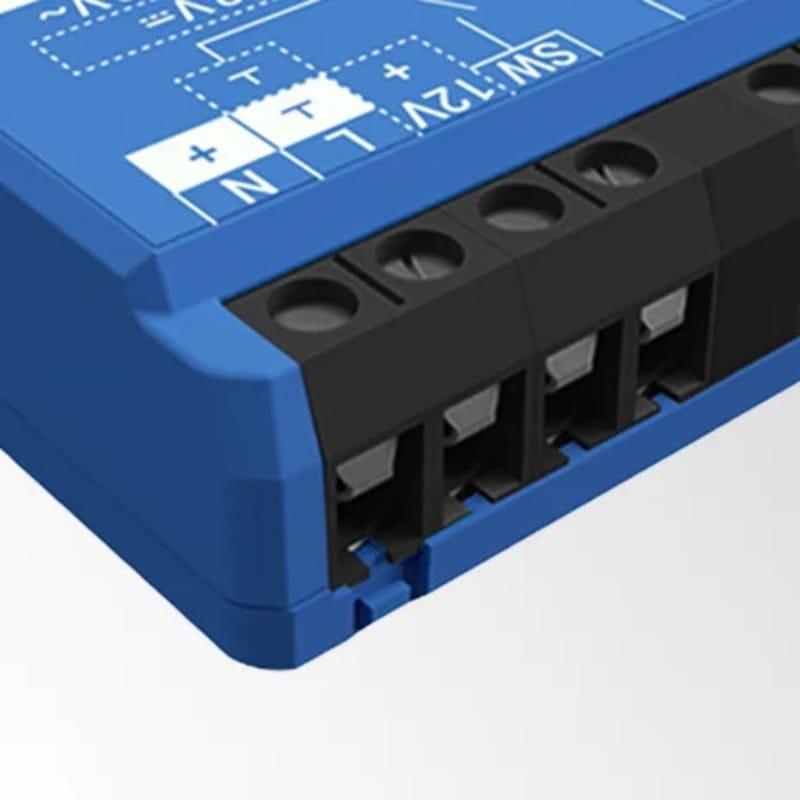 Shelly 1 Gen3 Bleu - Relais intelligent WiFi - détails de conception