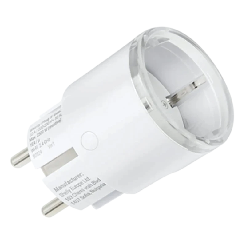 Shelly Plug S MTR Gen3 Blanco - Enchufe Inteligente