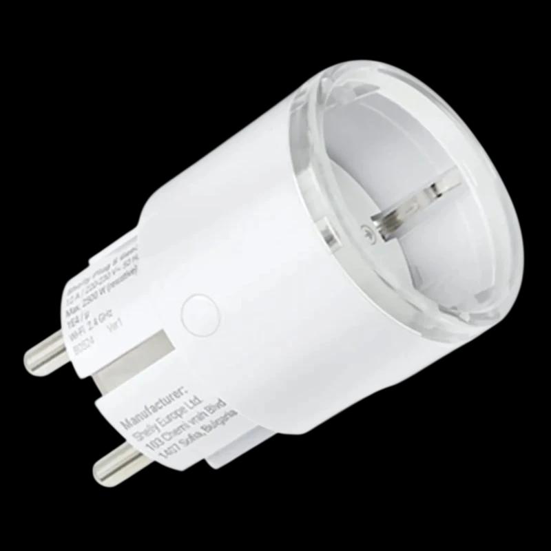 Shelly Plug S MTR Gen3 Branco - Ficha inteligente