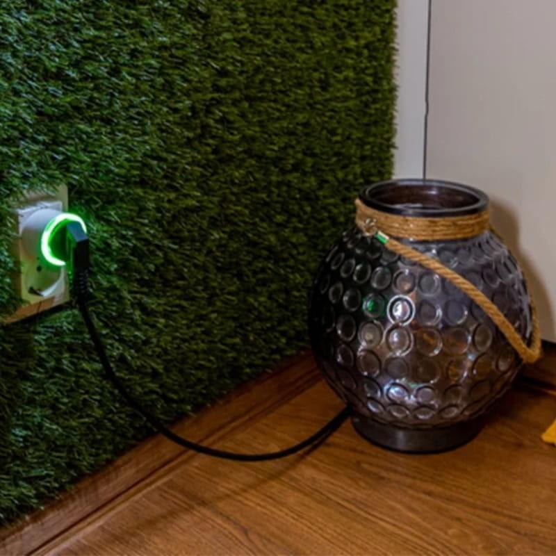 Shelly Plug S MTR Gen3 Branco - Ficha inteligente - luz LED multicolorida