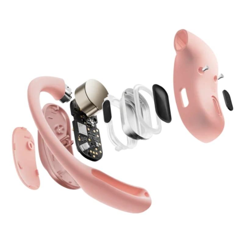Shokz OpenFit Air Rosa - Auriculares Bluetooth - estructura de auricular
