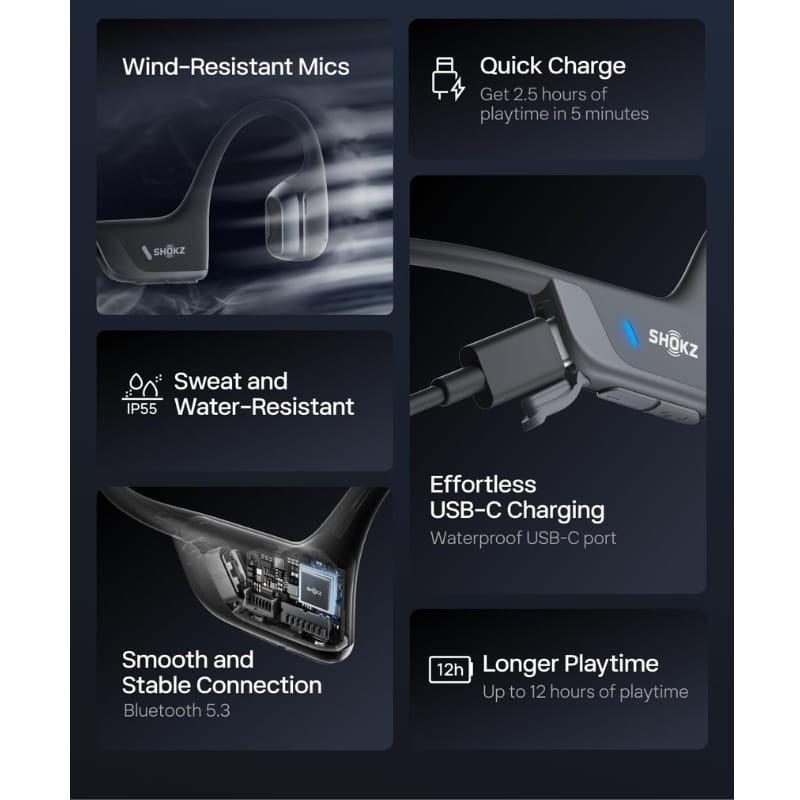 Shokz OpenRun Pro 2 Negro - funciones adicionales