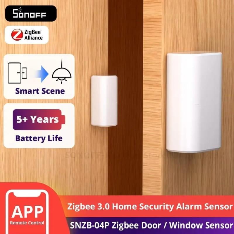 Sonoff SNZB-04P ZigBee - Capteur de porte et fenêtre - principales fonctions