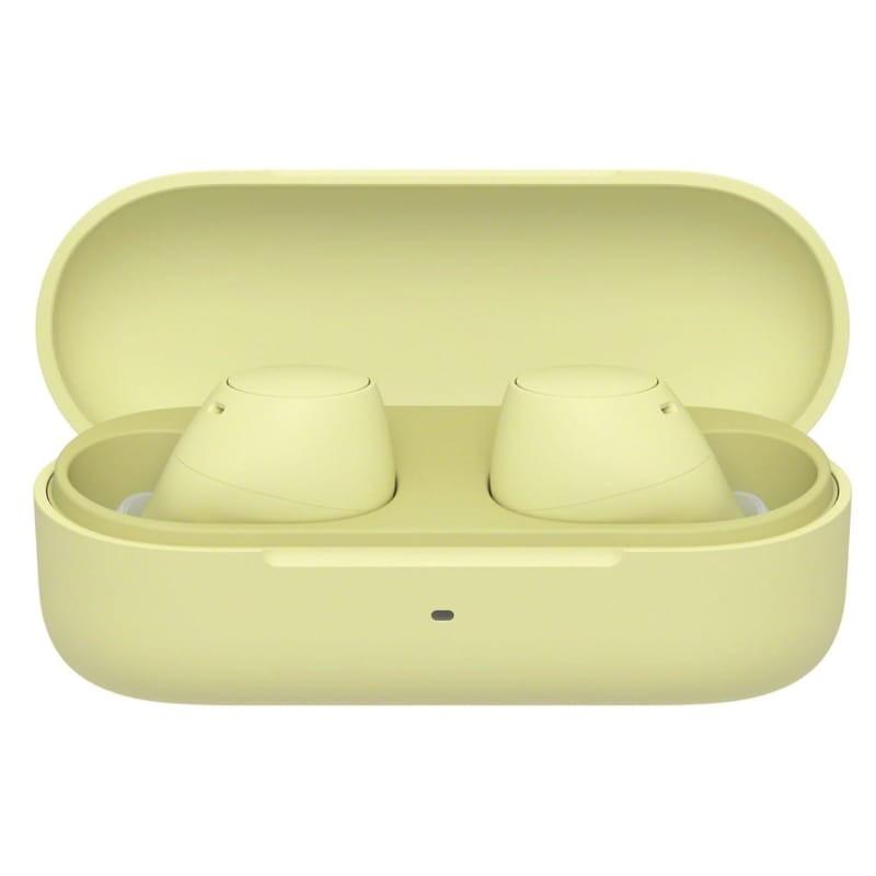 Sony WFC510 TWS Amarillo - Auriculares Bluetooth - auriculares y estuche