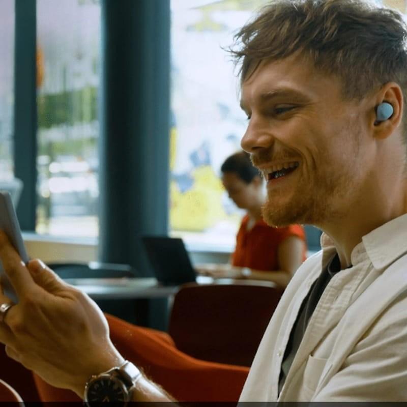 Sony WFC510 TWS Azul - Auscultadores Bluetooth - colocação intra-auricular