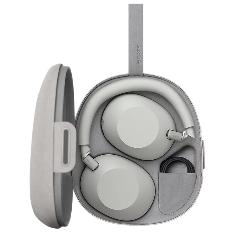 Sony WH-1000XM6 ANC Prata - mala de transporte
