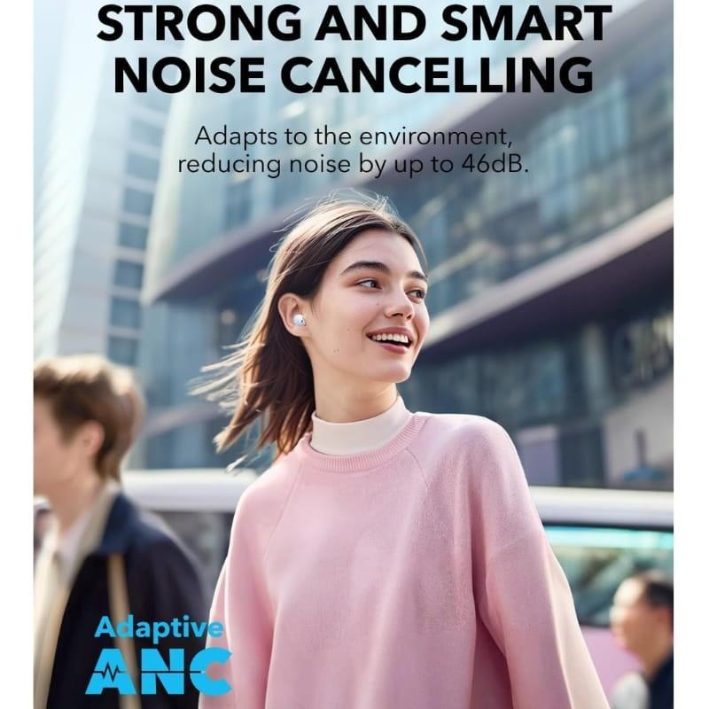 Soundcore A30i ANC Bleu - annulation adaptative du bruit